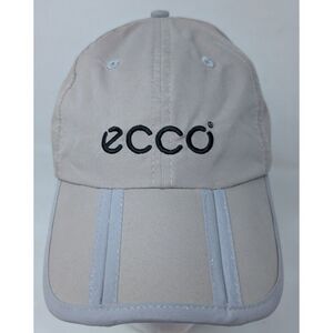 Ecco‎ Danish Shoe Company Gray Baseball Cap Running Tennis Golf Hat Lightweight